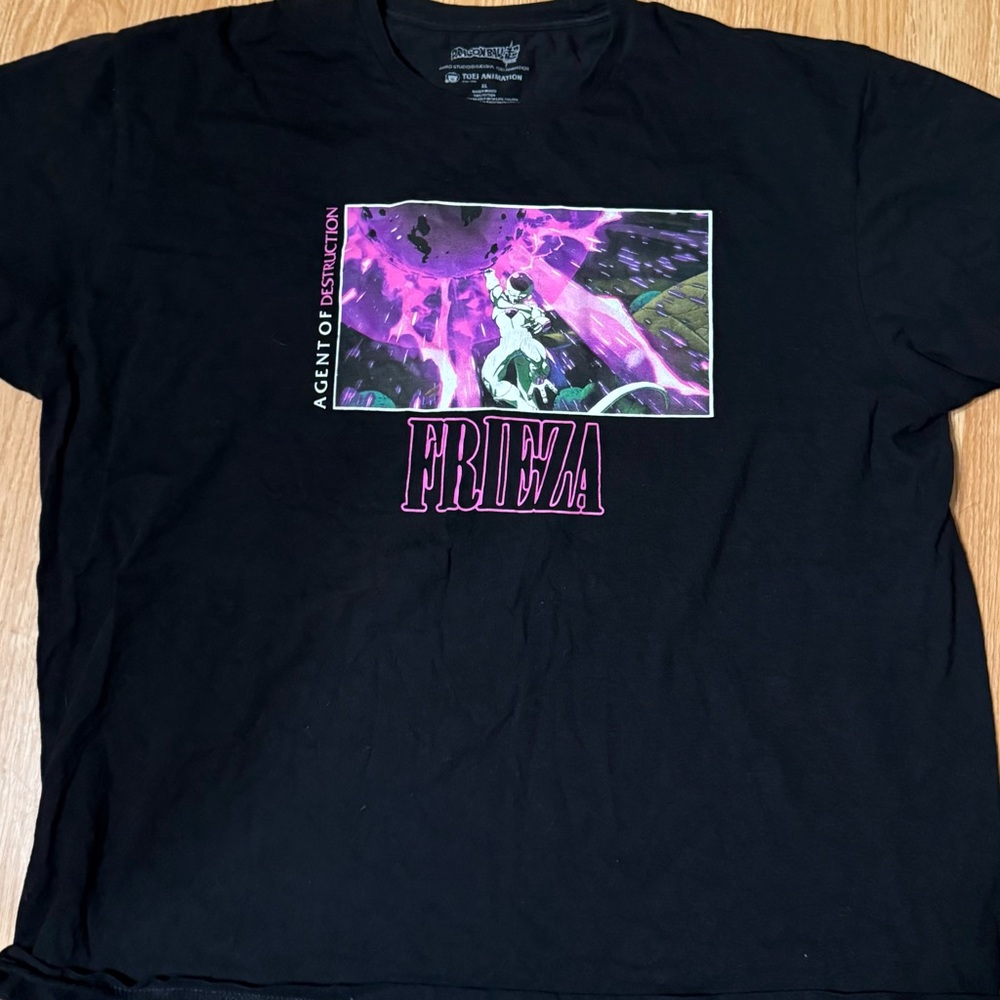 Dragon Ball Z Frieza Black Graphic Tee